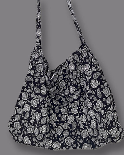 Fashionable Patterned Eco Bag – Korean Casual Shoulder Tote (3 Design)