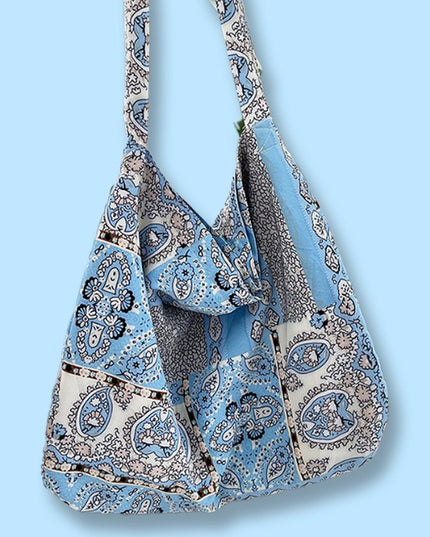 Fashionable Patterned Eco Bag – Korean Casual Shoulder Tote (3 Design)