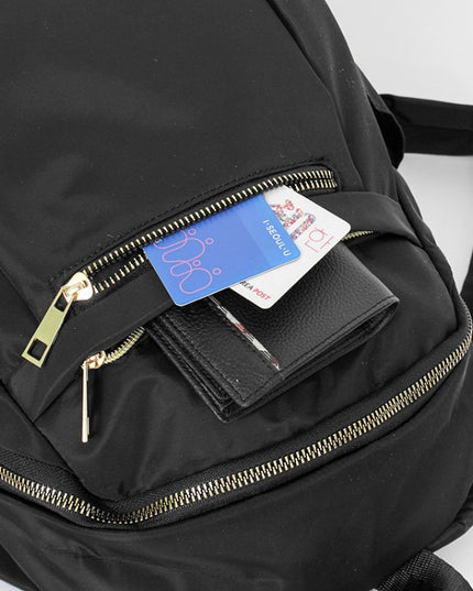 Lightweight Water-Resistant Nylon Classic Backpack
