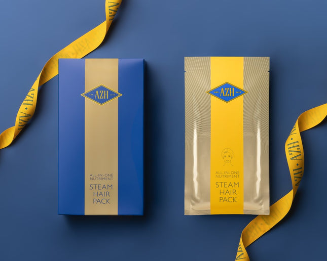 AZH ALL IN ONE NUTRIMENT STEAM HAIR PACK (5 boxes × 5 mask packs (25 packs total))